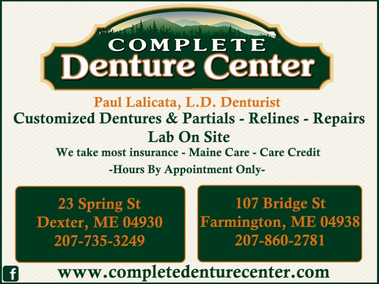 complete denture center, penobscot county, mee