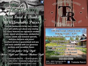 trailside restaurant, brantingham ny