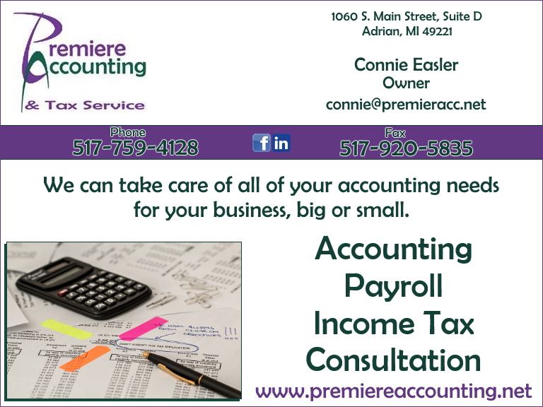 accounting, lenawee county, mi