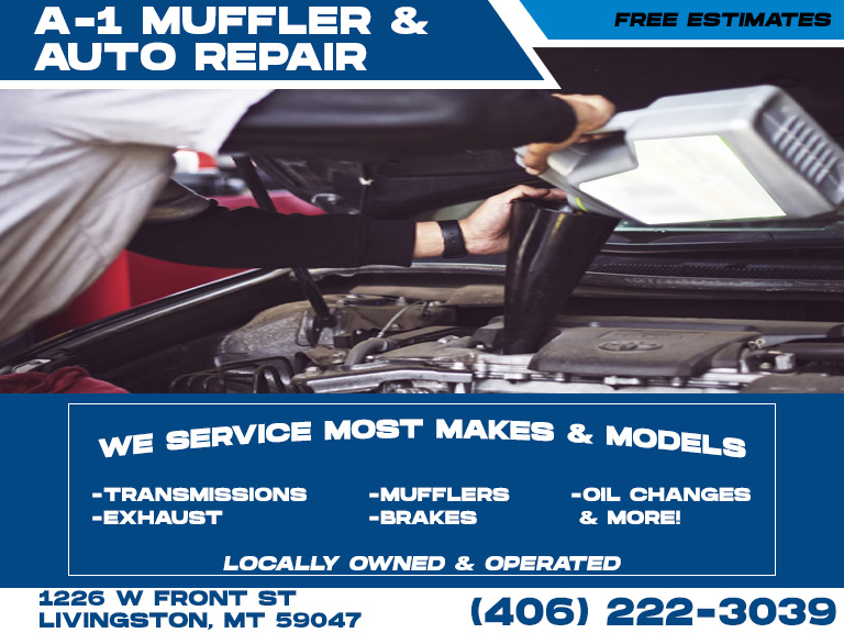 A1 Muffler & Auto Repair LLC, Park County, MT