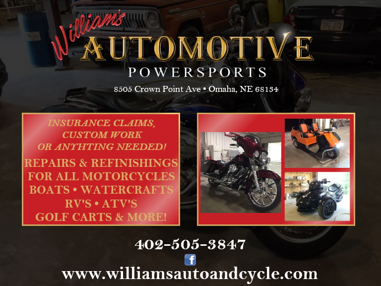 williams automotive power sports, douglas county, ne