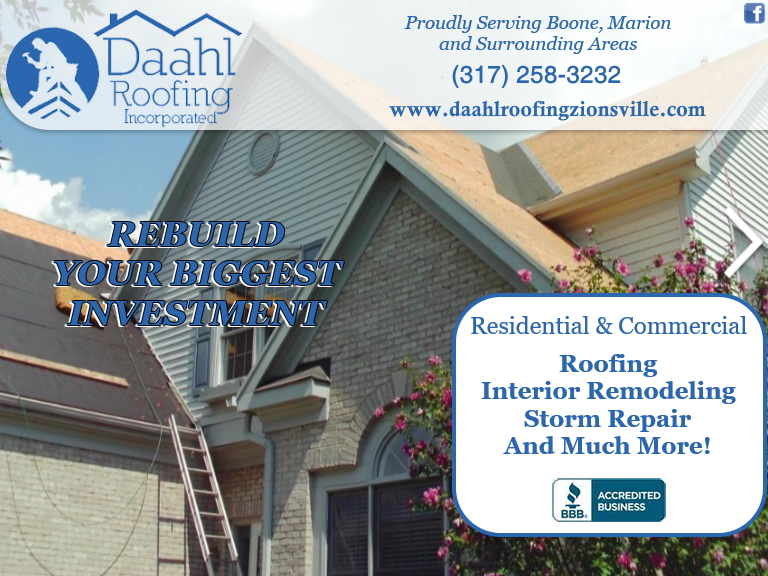 daahl roofing, boone county, in
