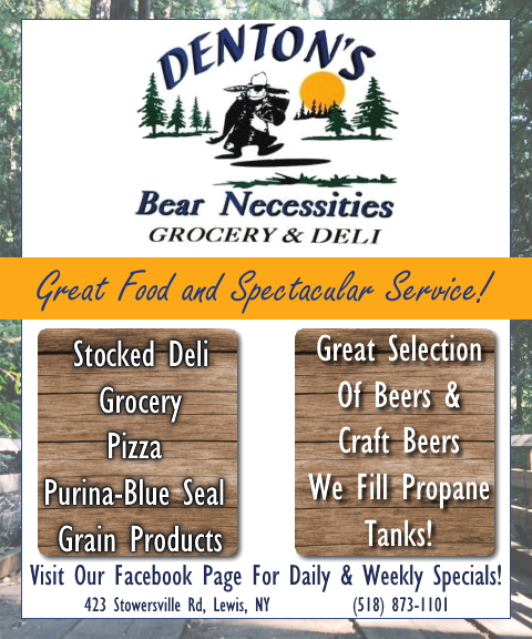 denton bear necessities, essex county, ny