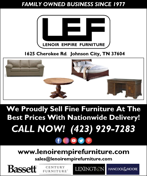lenoir empire furniture, washingotn county, tn