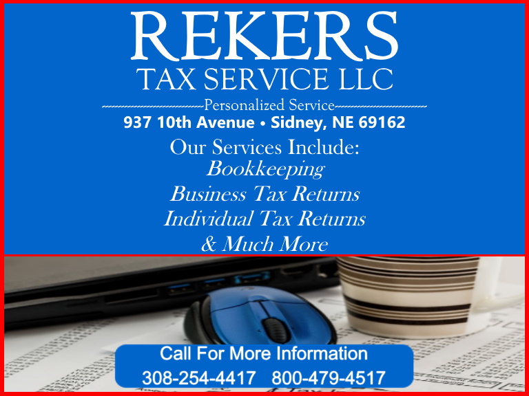 reker tax service, cheyenne county, co