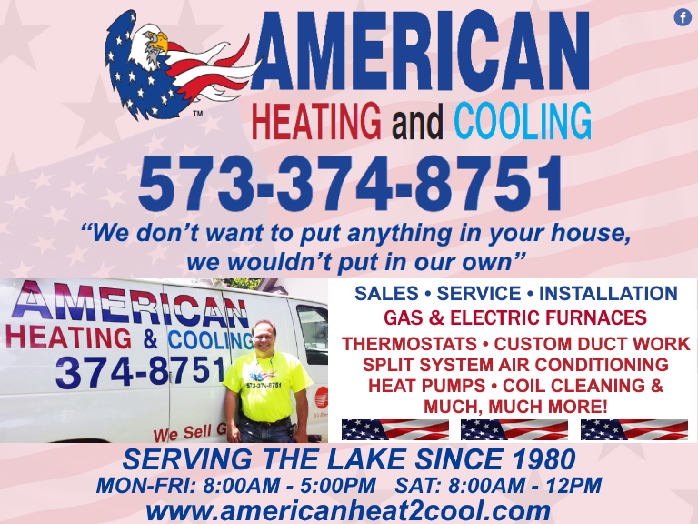 american heating & cooling, camden county, mo