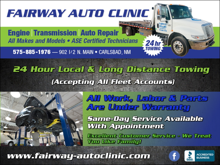 fairway auto clinic, eddy county, nm
