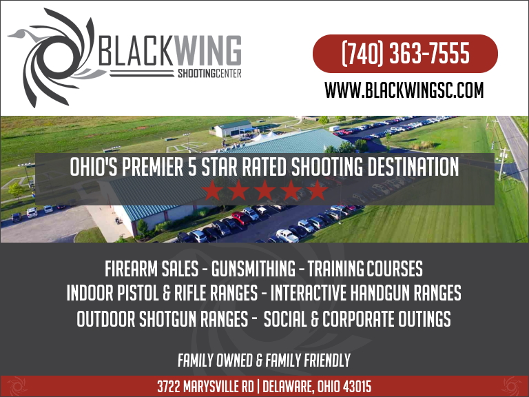 black wing shooting center, delaware county, oh