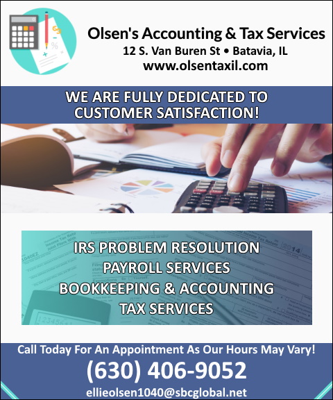 olsens accounting and tax services, dupage county, il