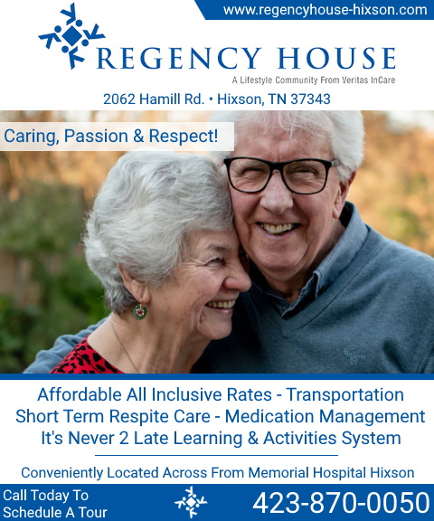 regency house assisted living, hamilton county, tn