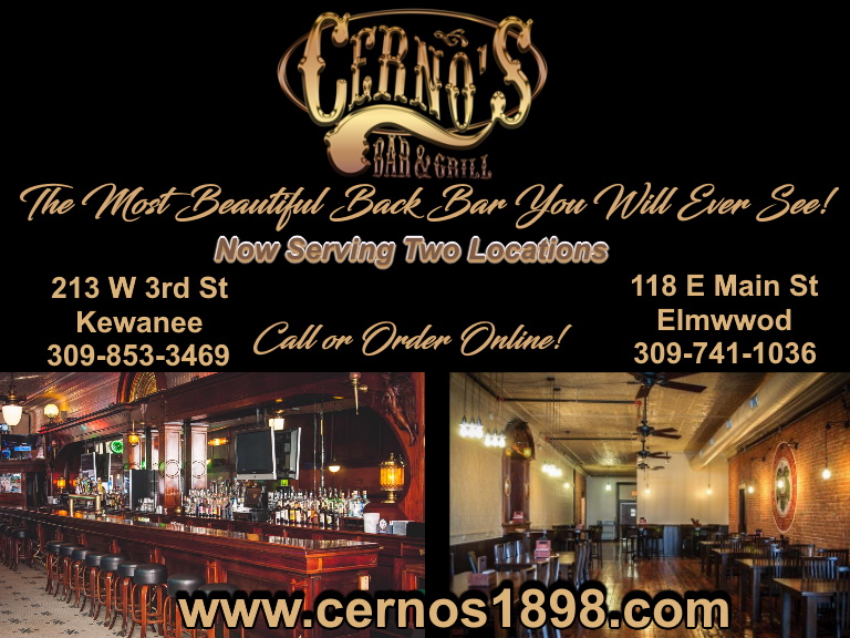 cernos bar and grill, henry county, il