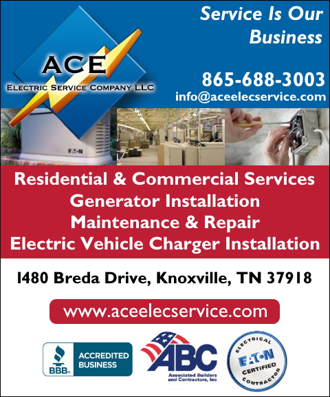 ace electric company, knox county, tn