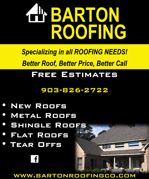 barton roofing, bowie county, tx