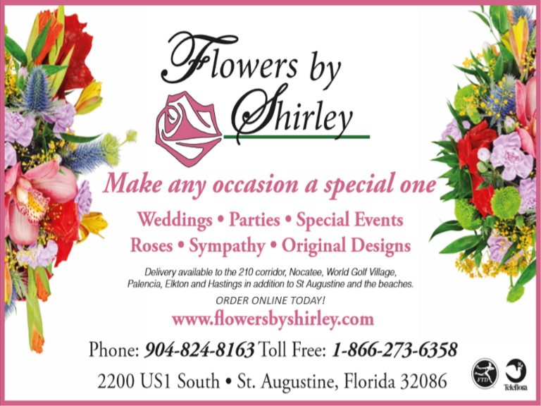 flowers by shirley, st johns county, fl