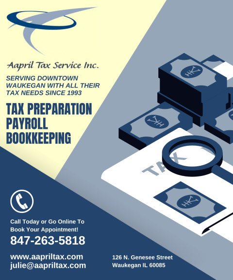 aapril tax service, lake county, il