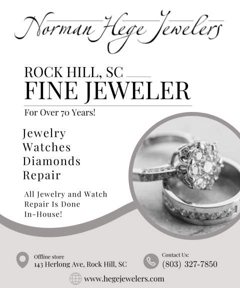 norman hege jewelers, lancaster county, sc