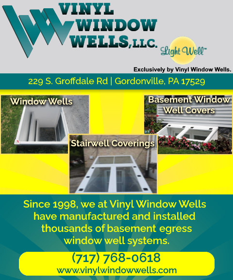 vinyl window wells, lancaster county, pa