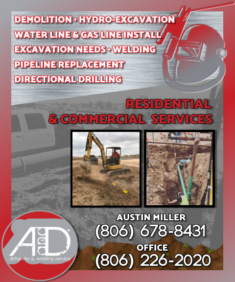 a and d dirtworks and welding, armstrong county, tx