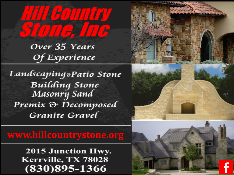 hill country stone, kerr county, tx
