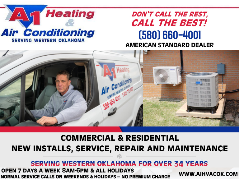 a-1 heating and air, jackson county, ok
