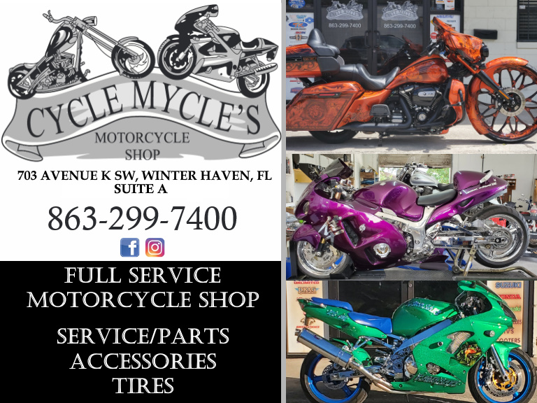 cycle mycles motorcycle shop, polk county, fl