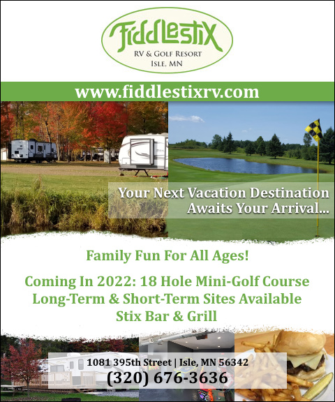 Fiddlestix RV & Golf Resort, mille lacs county mn