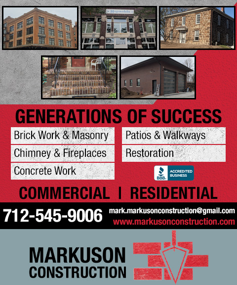 MARKUSON CONSTRUCTION, POTTAWATTAMIE COUNTY, IA