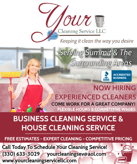 YOUR CLEANING SERVICE LLC, summit county, oh