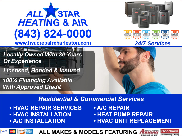 ALL STAR HEATING & AIR, dorchester county, sc
