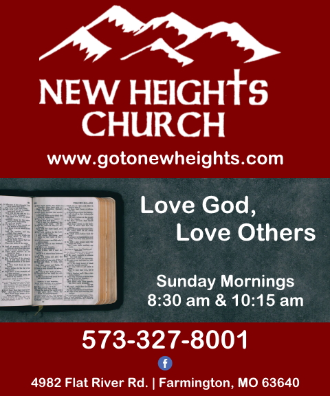 NEW HEIGHTS CHURCH, st francois county, mo