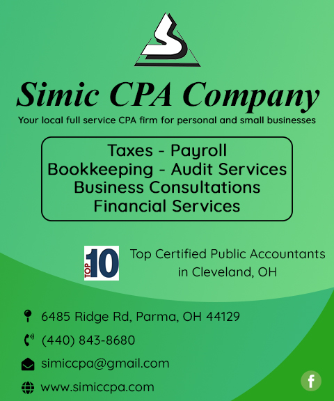 SIMIC CPA, cuyahoga county, oh