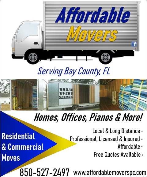 AFFORDABLE MOVERS, bay county, fl