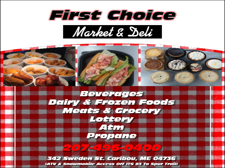 FIRST CHOICE MARKET & DELI, aroostook county, me