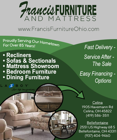 FRANCIS FURNITURE & MATTRESS, mercer county, oh