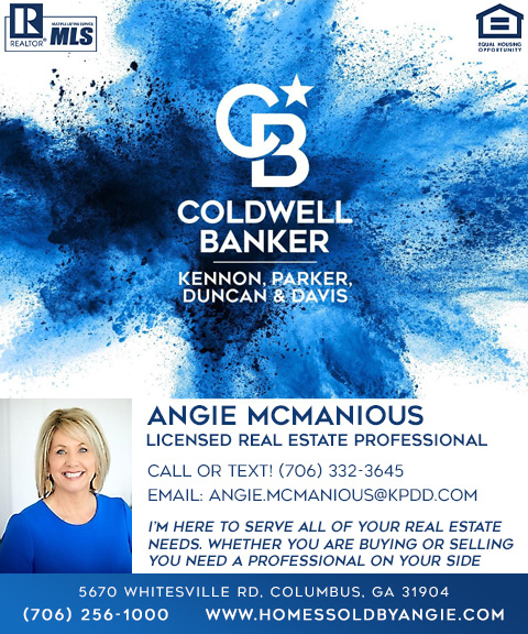 ANGIE MCMANIOUS COLDWELL BANKER HOMES BY ANGIE LLC, muscogee county, ga