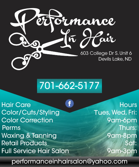 PERFORMANCE IN HAIR, RAMSEY COUNTY, ND