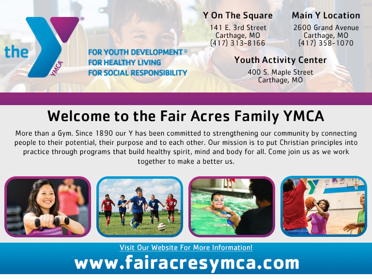 FAIR ACRES FAMILY YMCA, JASPER COUNTY, MO
