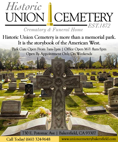 HISTORIC UNION CEMETERY & CREMATORY & FUNERAL HOME, KERN COUNTY, CA