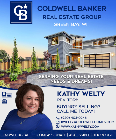 KATHY WELTY COLDWELL BANKER REAL ESTATE GROUP, BROWN COUNTY, WI