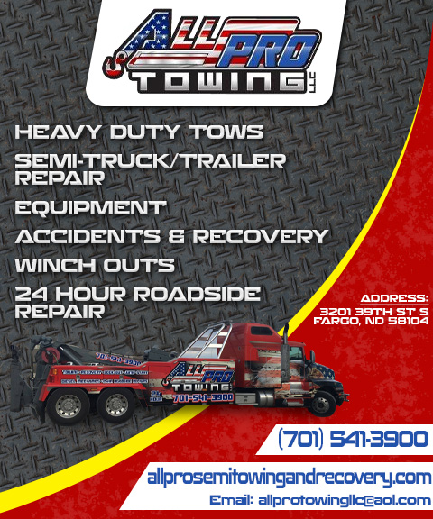 ALL PRO TOWING, CASS COUNTY, ND