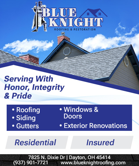 BLUE KNIGHT ROOFING & RESTORATION, MONTGOMERY county, oh