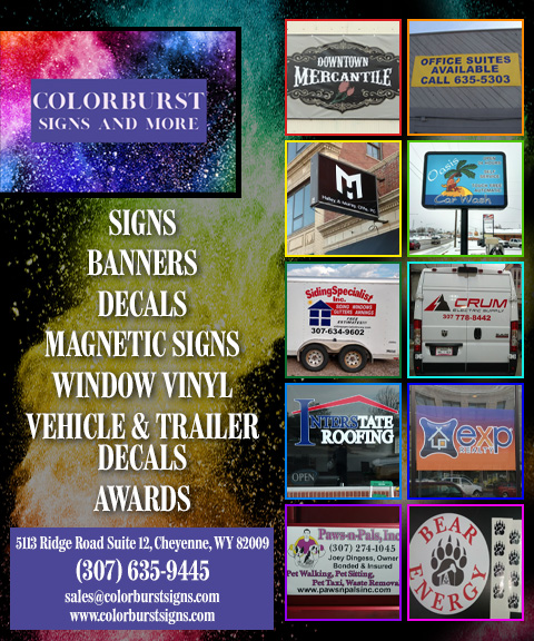 COLOR BURST SIGNS & MORE, LARAMIE COUNTY, WY