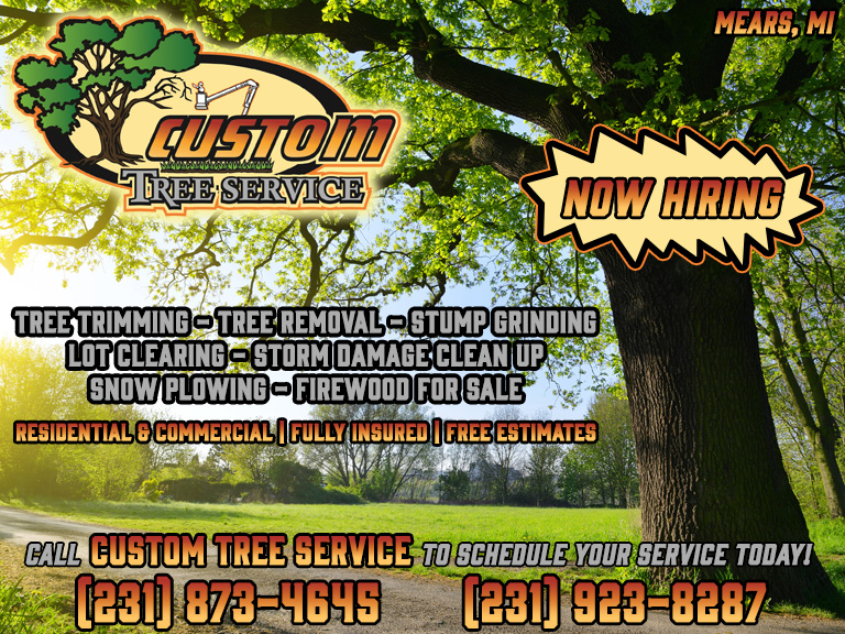 CUSTOM TREE SERVICE LLC, Oceana County, MI