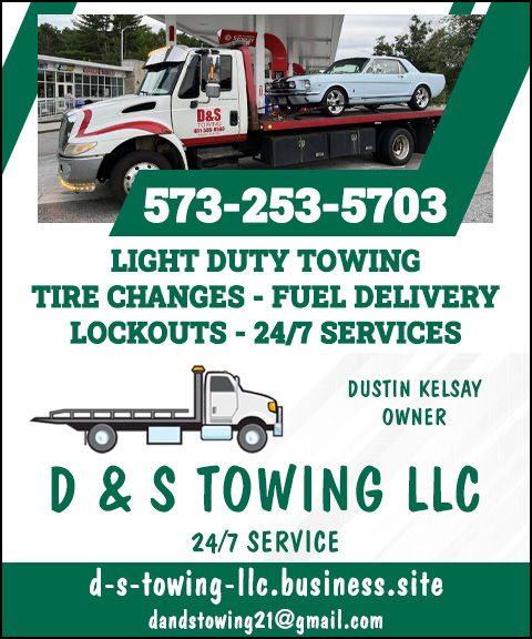 D & S TOWING LLC, AUDRAIN COUNTY, MO