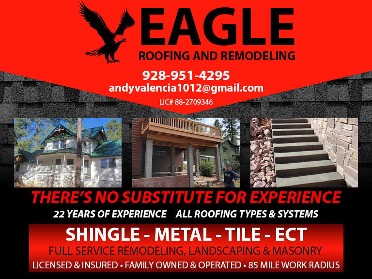 eagleroofing EAGLE ROOFING & REMODELING, GILA COUNTY, AZ