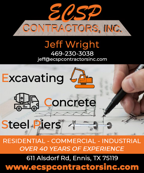 ECSP CONTRACTORS, ELLIS COUNTY, TX