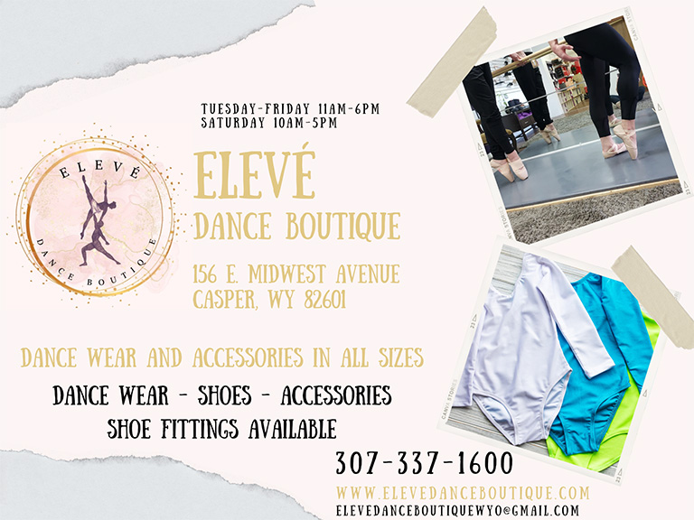 ELEVE’S DANCE BOUTIQUE, NATRONA COUNTY, WY