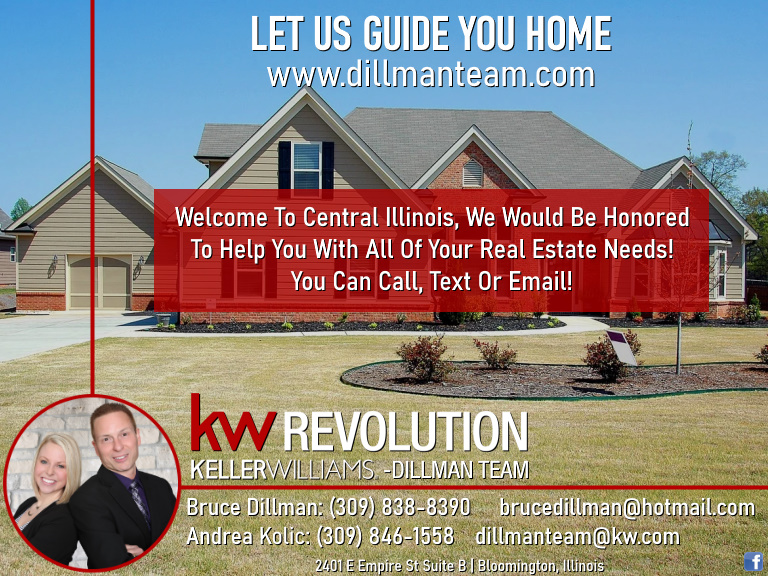 BRUCE DILLMAN KELLER WILLIAMS DILLMAN TEAM, MCLEAN county, il