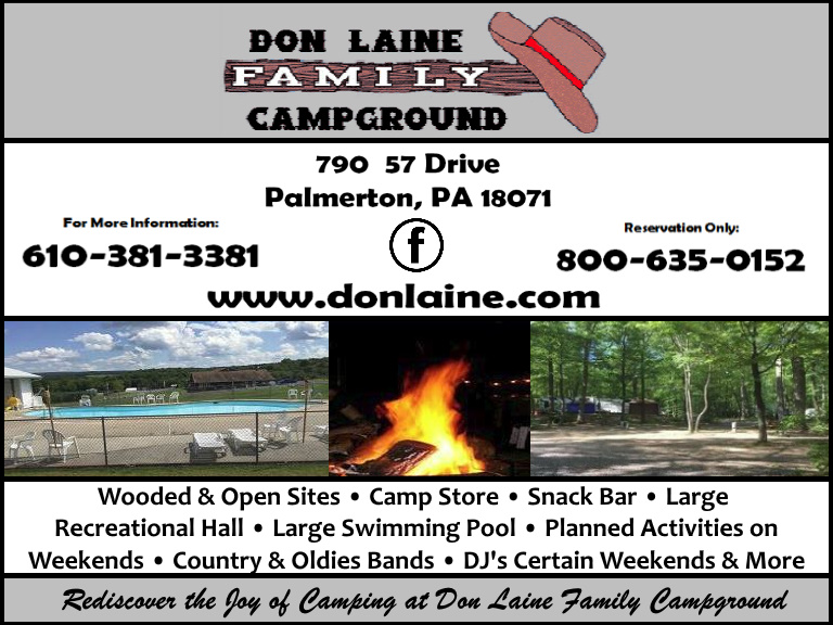 DON LAINE CAMPGROUND, CARBON COUNTY, PA