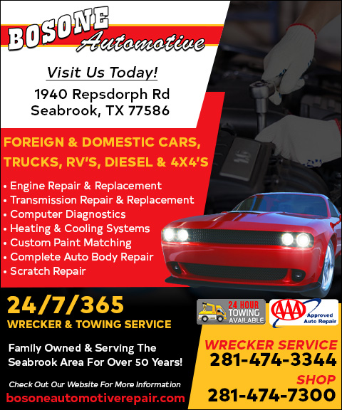 BOSONE AUTOMOTIVE BODY SHOP & WRECKER SERVICE, TARRANT COUNTY, TX